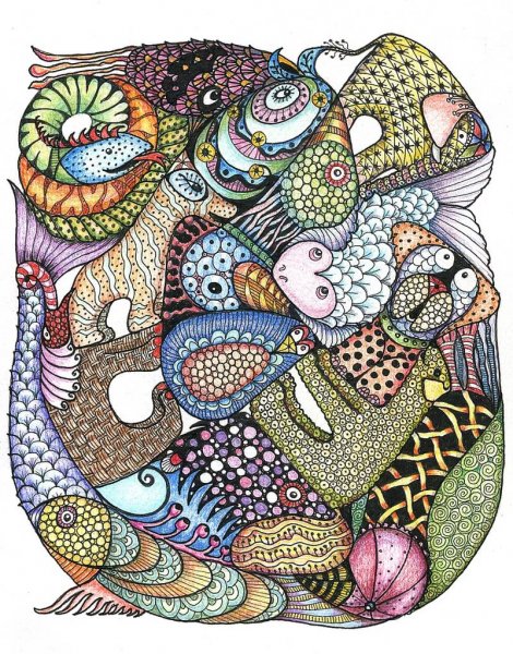 Дудлинг и Зентангл