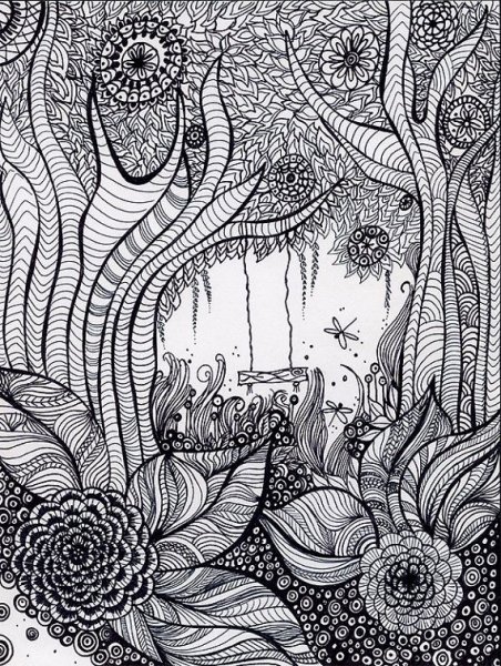 Зентанглы и зендудлы