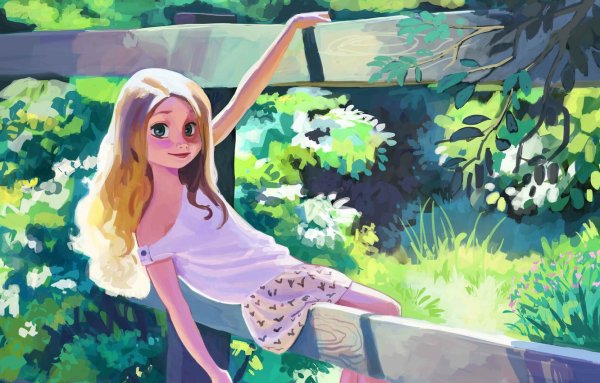 Нарисовать девушку