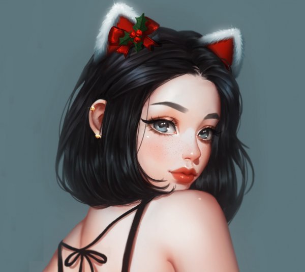 Рисунки девушек