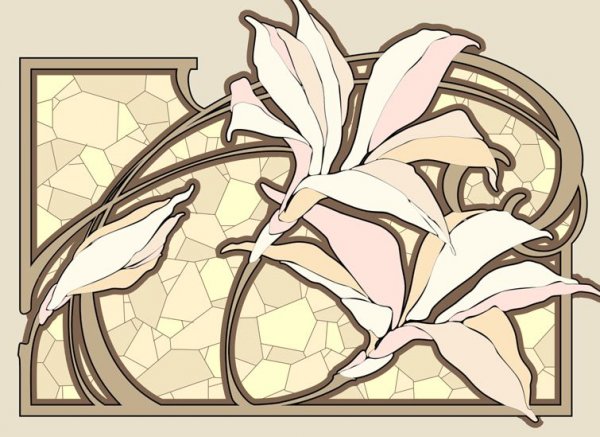 Плакаты в стиле арт деко