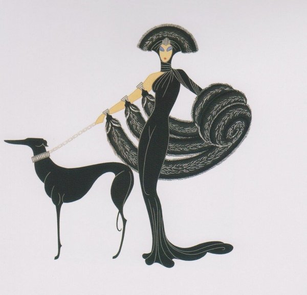 Девушки в стиле ар деко