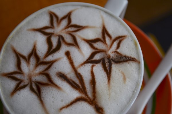 Узоры на кофе