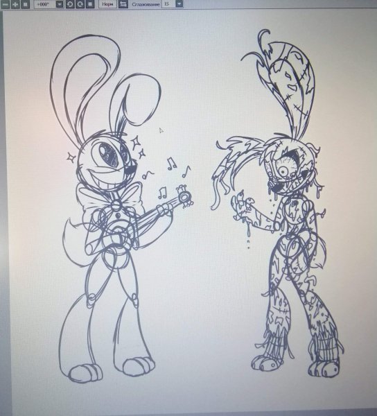 FNAF Arts Бонни