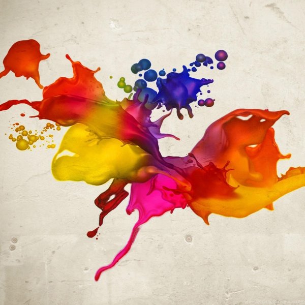 Разлитая краска