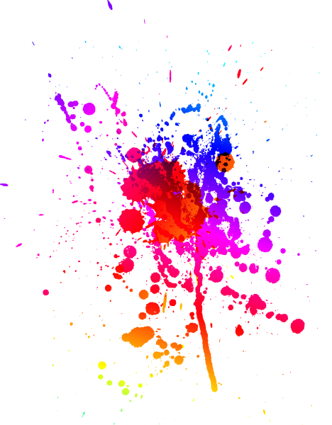 Разноцветные Кляксы