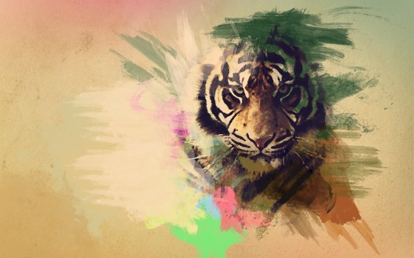 Тигр арт