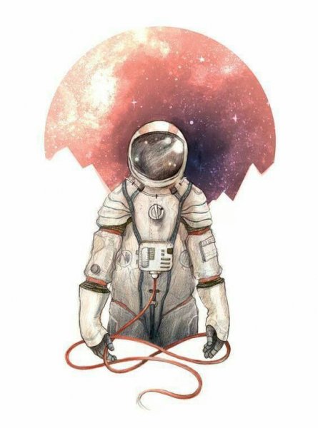 Астронавт арт
