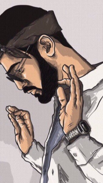 Рисунок мияги черной ручкой