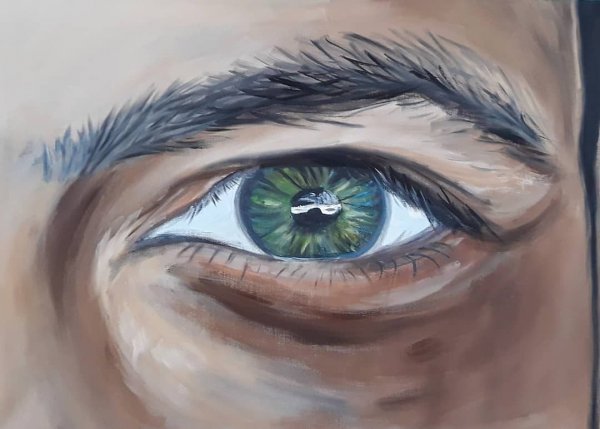 Глаза живопись