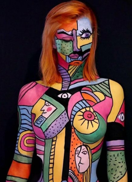 Боди арт искусство