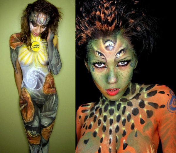 Уличный бодиарт