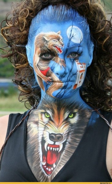 Самый прикольный бодиарт