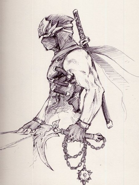 Зарисовки ниндзя