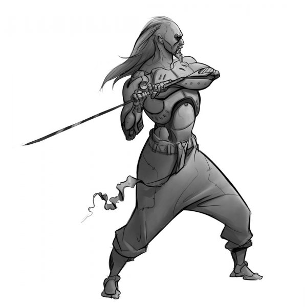 Ниндзя скетч