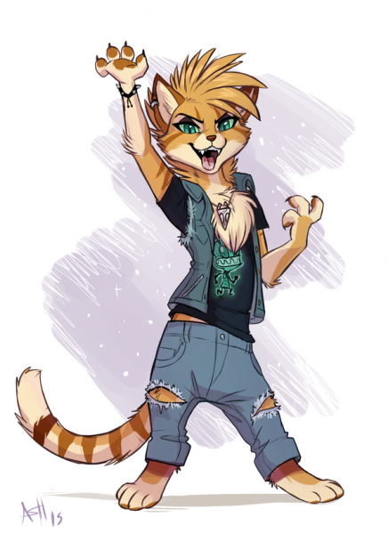 ОС фурри кошки