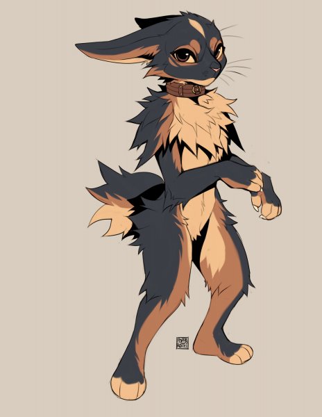 Фурри карандашом эскизы