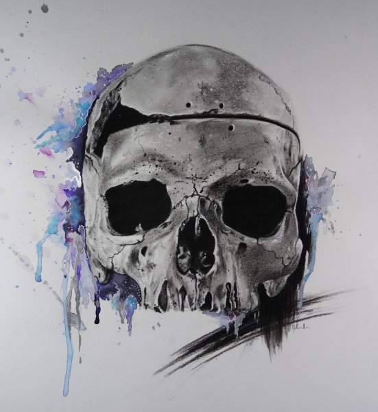 Стилизированный череп