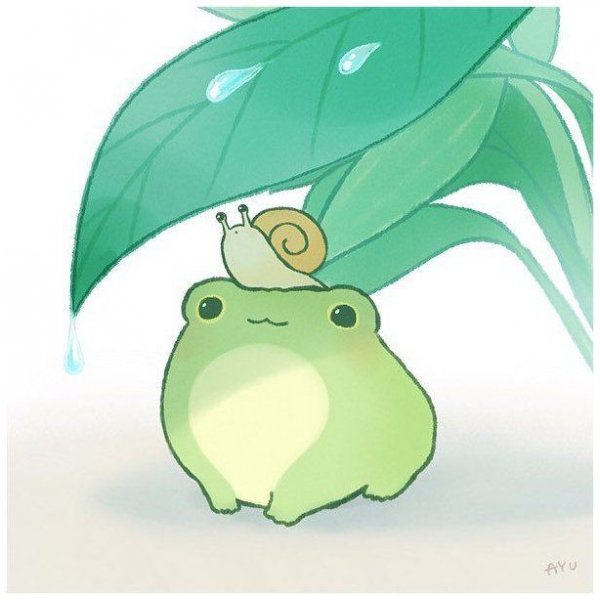 Милый Лягушонок арт