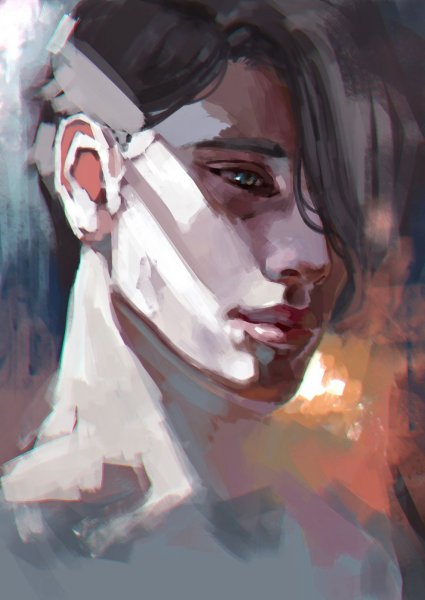 Арты людей в пальто