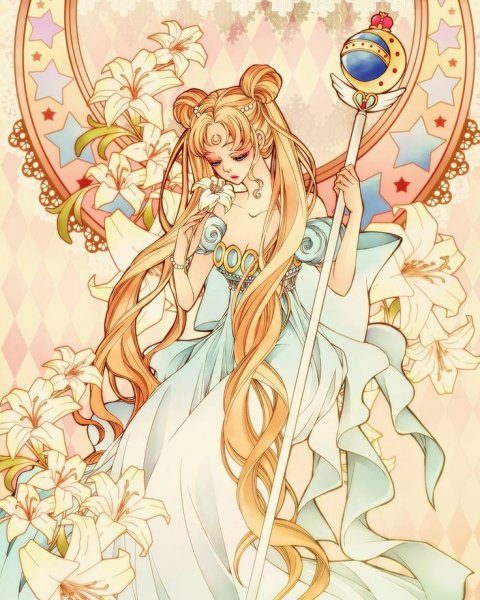 Аниме Сейлор Мун срисовать