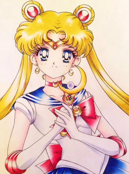 Sailor Moon для срисовки