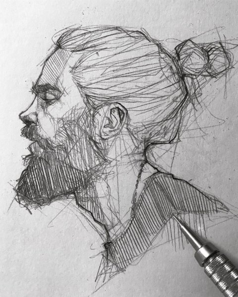 Скетчи карандашом