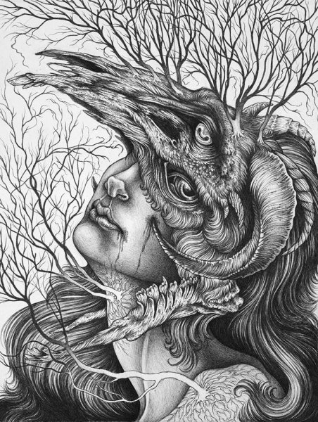 Рисунки девушек