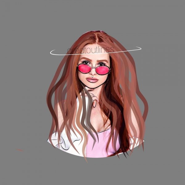 Арт девочка пиксарт