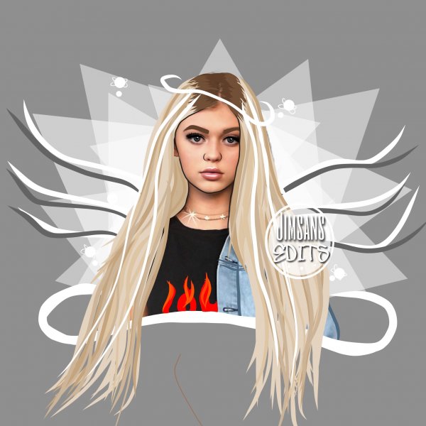 Арт девочка пиксарт