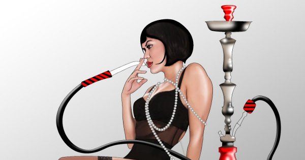 Кальян стилизованный