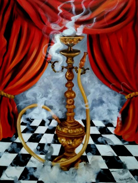 Картины в кальянную