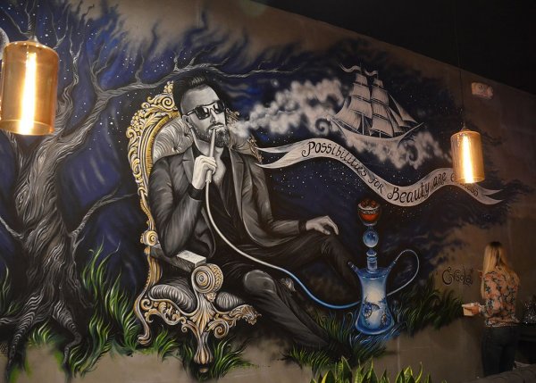 Арт для кальянной