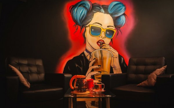 Арты с кальяном