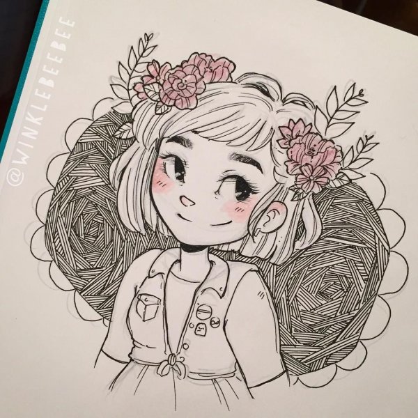 Милый стиль рисования