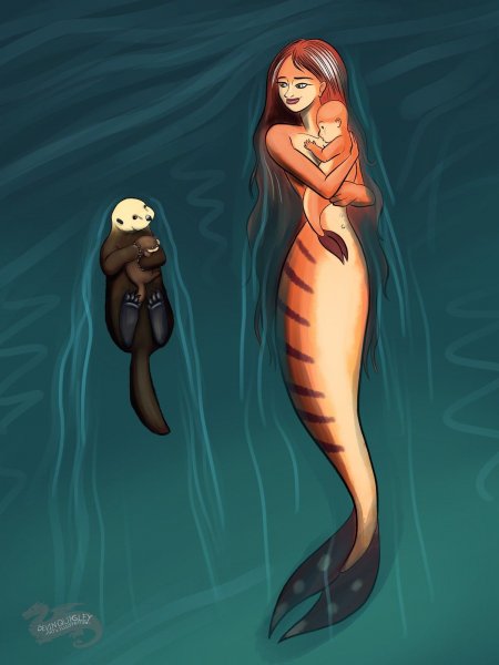 Русалки арты