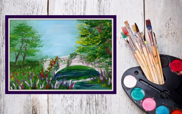 Мастер класс по рисованию гуашью