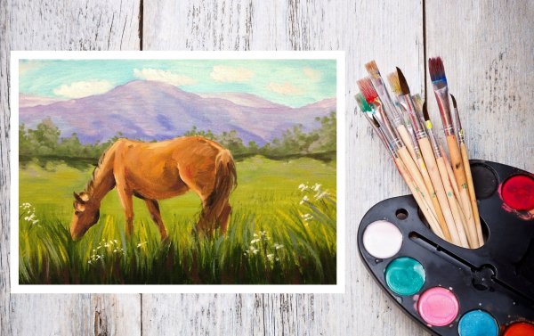 Идеи для живописи гуашью