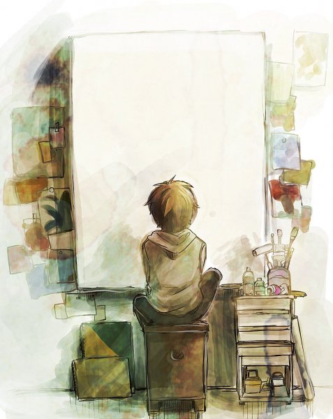 Одинокий ребенок арт