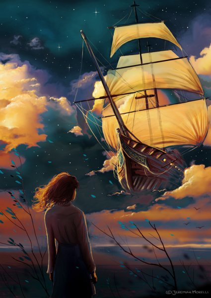 Корабль в небе