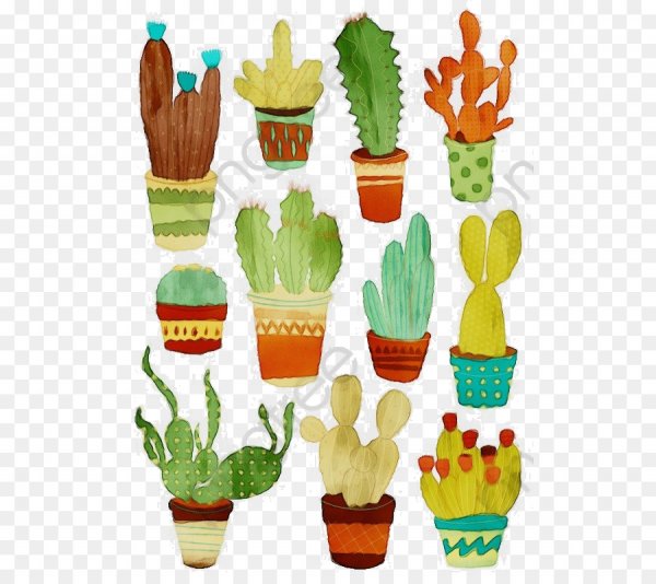 Стилизованный Кактус