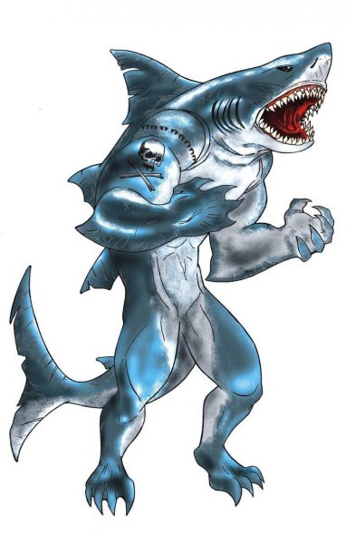Акула монстр