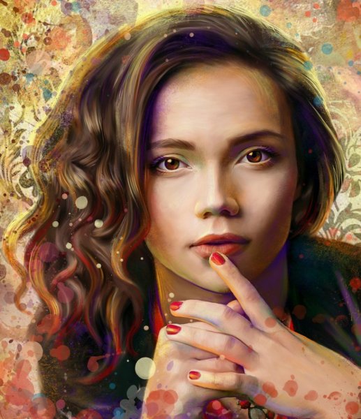 Одри Хепберн 3д артстейшен