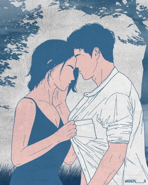 Арт рисунки пары