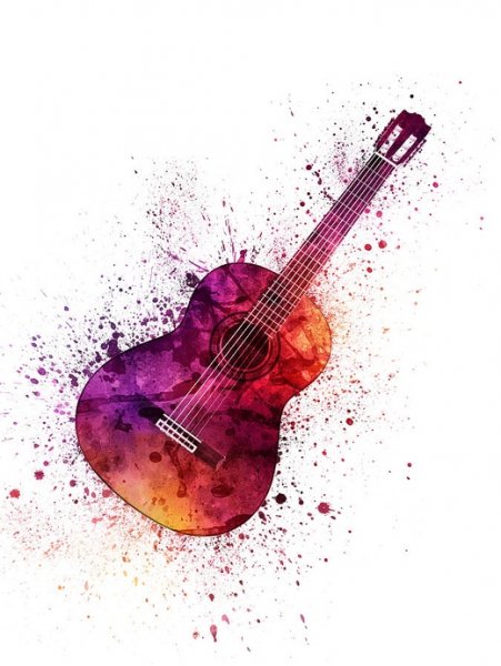 Краска для гитары