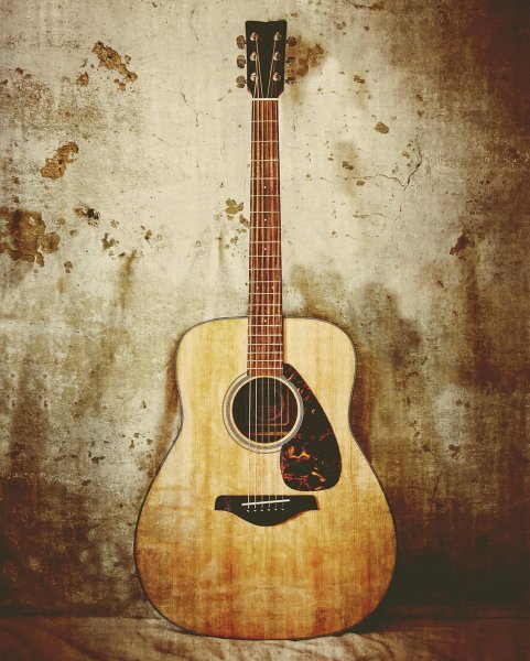 Акустическая гитара арт