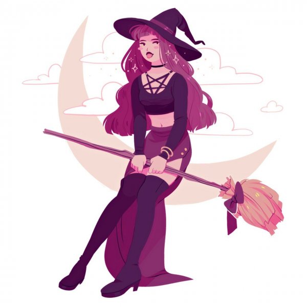 Ведьма блондинка