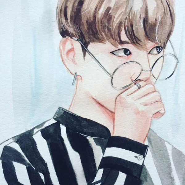 Тэхен из БТС В аниме