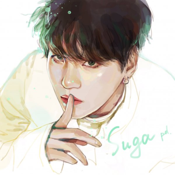 Шуга из БТС арт