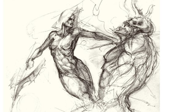 Иллидан варкрафт чёрный